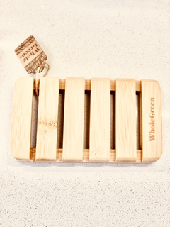 Jabonera de bamboo