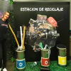 Banner de pie de 3 velas de 2 mt x 2 mt