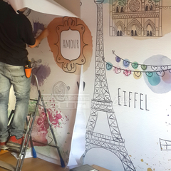mural de tinta latex - comprar online