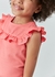 Vestido Viscolinho Babado Frontal - comprar online