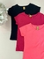 Blusa lisa manga curta Up Baby - comprar online