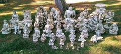 Buda Grande 72 Cm Mudra Karana Estatua de Resina Meditando Jardin Exterior Decoracion Dedo en internet