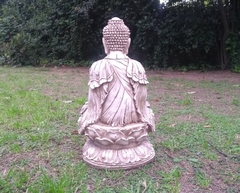 Imagen de Buda Sentado Mediano De Resina Exterior Jardin Estatua