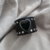 Brazalete Corazon total black
