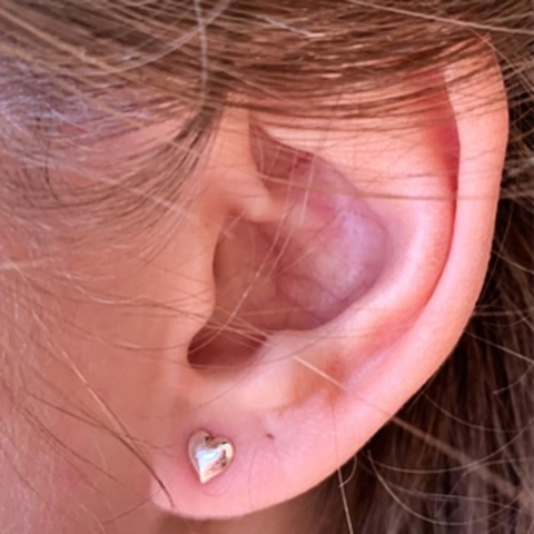 BRINCO CORAÇÃO  DE PRATA