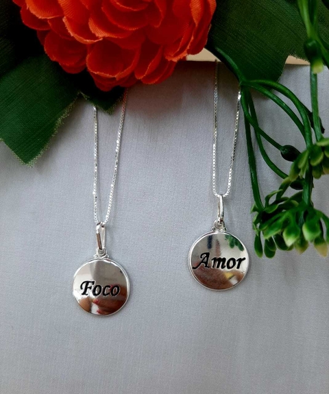 CORRENTE DE PRATA  AMOR