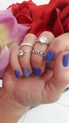 ANEL PRATA ZIRCONIA - comprar online