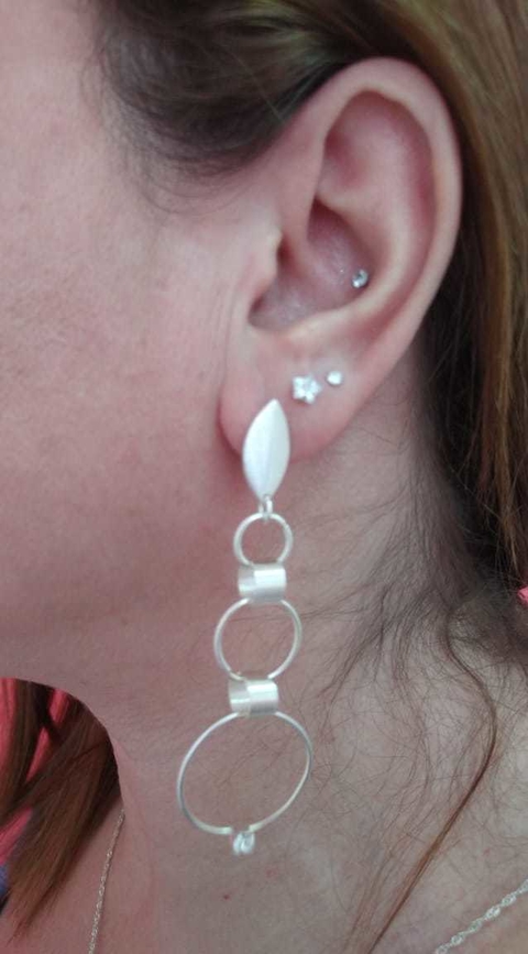 BRINCO FOLHEADO A PRATA