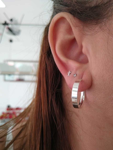 BRINCO ARGOLA DE PRATA