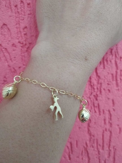 PULSEIRA BOLA CHEIA MENINA VOLEY