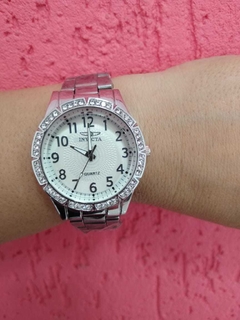 RELÓGIO QUARTZ PRATEADO