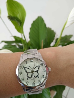 RELOGIO QUARTZ PRATEADO