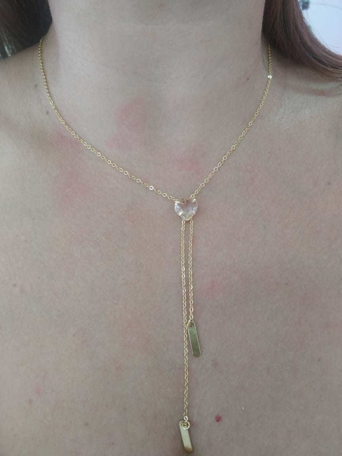 GRAVATINHA FOLHEADA CORAÇAO