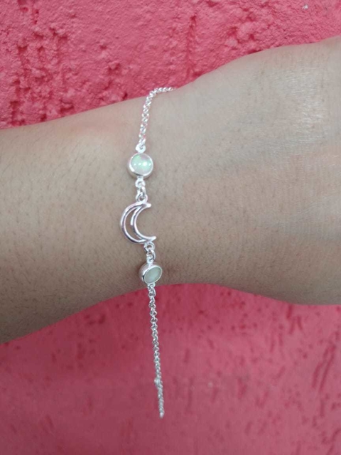 PULSEIRA PRATA LUA