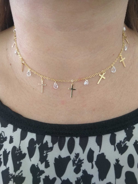COLAR CHOKER CRUZ
