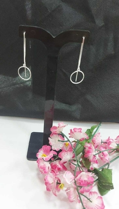 BRINCO PRATA CORRENTINHA CORAÇÃO/REDONDO - comprar online