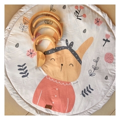 Playmats Bolso Oso y Coneja - comprar online