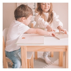 Combo Mesa de madera y dos sillas Kids - ANIDO KIDS