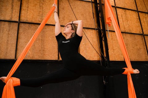 Catsuit Acróbata Negro