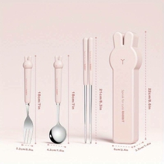 Cubiertos portatiles Rabbit - comprar online