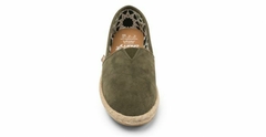 Alpargata Clásica Suede Oliva - Chimmy Churry - comprar online