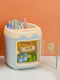 Organizador lápices/brochas escritorio Cerdito - comprar online