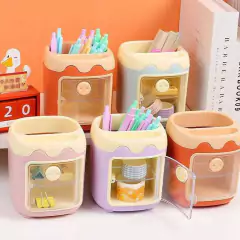Organizador lápices/brochas escritorio Cerdito en internet