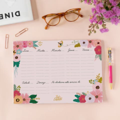 Organizador semanal- PINK ELEPHANT