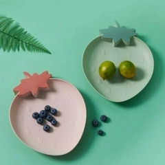 Plato frutilla - tienda online