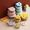Set tupper animales x4
