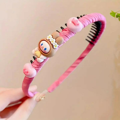 Imagen de vincha para niñas conejitos