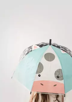 Paraguas transparente animalitos - comprar online