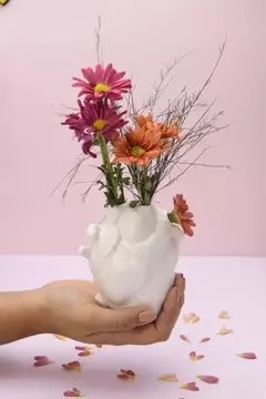 Florero Corazon- Cuore Ceramica - Olgas y Ramonas