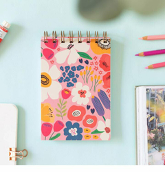 Cuaderno chico. PINK ELEPHANT
