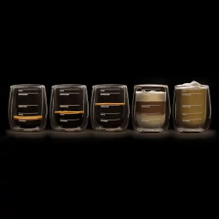 Barista - Set de 2 vasos doble vidrio