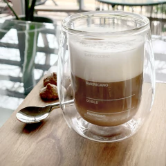 Barista - Set de 2 vasos doble vidrio