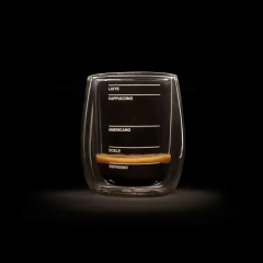 Barista - Set de 2 vasos doble vidrio - tienda online