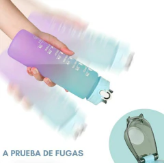 Botella motivacional 1 litro - comprar online