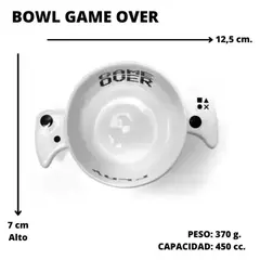 Bowl Game Over - Ceramica - tienda online