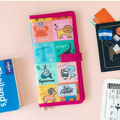 Porta documento-PINK ELEPHANT