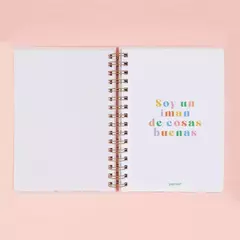 CUADERNO 20 x 25 TAPA FLEX - FELIZ - comprar online