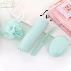 Neceser Kit Viaje Jabonera Porta Cepillo De Dientes Esponja en internet