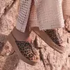 Sueco Plataforma Leopardo Miel - Chimmy Churry