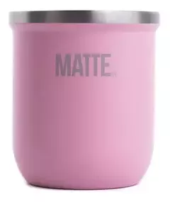 MATTE STEEL + BOMBILLA - MATE TÉRMICO ACERO INOXIDABLE - comprar online