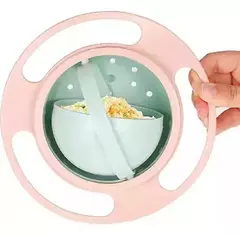 Imagen de Plato Antivuelco Bowl Giratorio Bebe