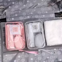 Neceser Kit Viaje Jabonera Porta Cepillo De Dientes Esponja - Olgas y Ramonas