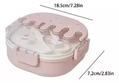 Vianda termica Cupcake con Cubiertos - comprar online