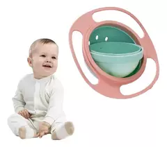 Plato Antivuelco Bowl Giratorio Bebe en internet