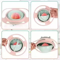 Plato Antivuelco Bowl Giratorio Bebe - comprar online
