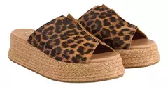 Sueco Plataforma Leopardo Miel - Chimmy Churry